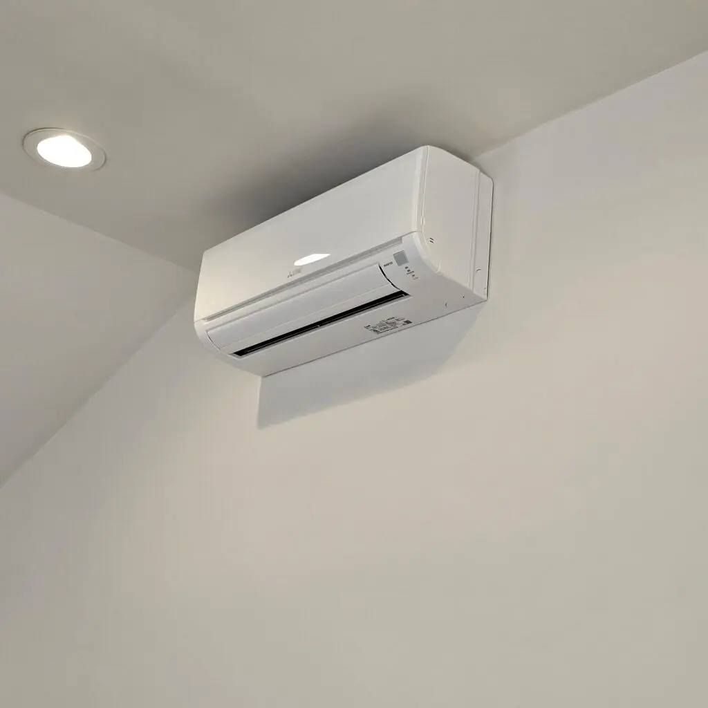 Mitsubishi MSZ-GL12NA wall-mounted unit installed by Nur HVAC in Los Altos, CA