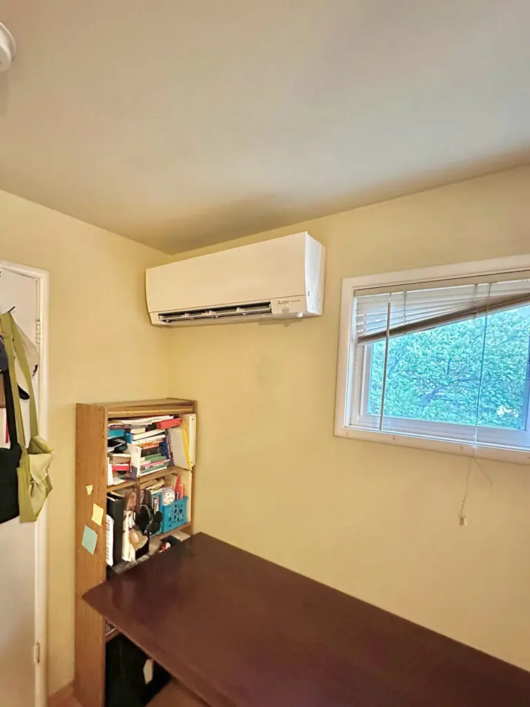 Mitsubishi Electric MXZ-3C24NA outdoor condenser installed by Nur HVAC in Campbell, CA