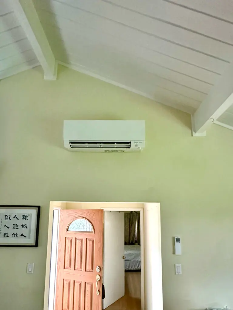 Mitsubishi Electric MXZ-3C24NA multi-zone mini-split system installed by Nur HVAC in Campbell, CA