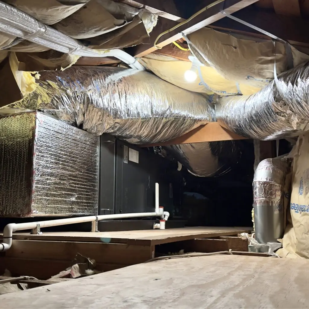 Mitsubishi Electric SUZ-KA30NA heat pump installed by Nur HVAC in San Mateo, CA