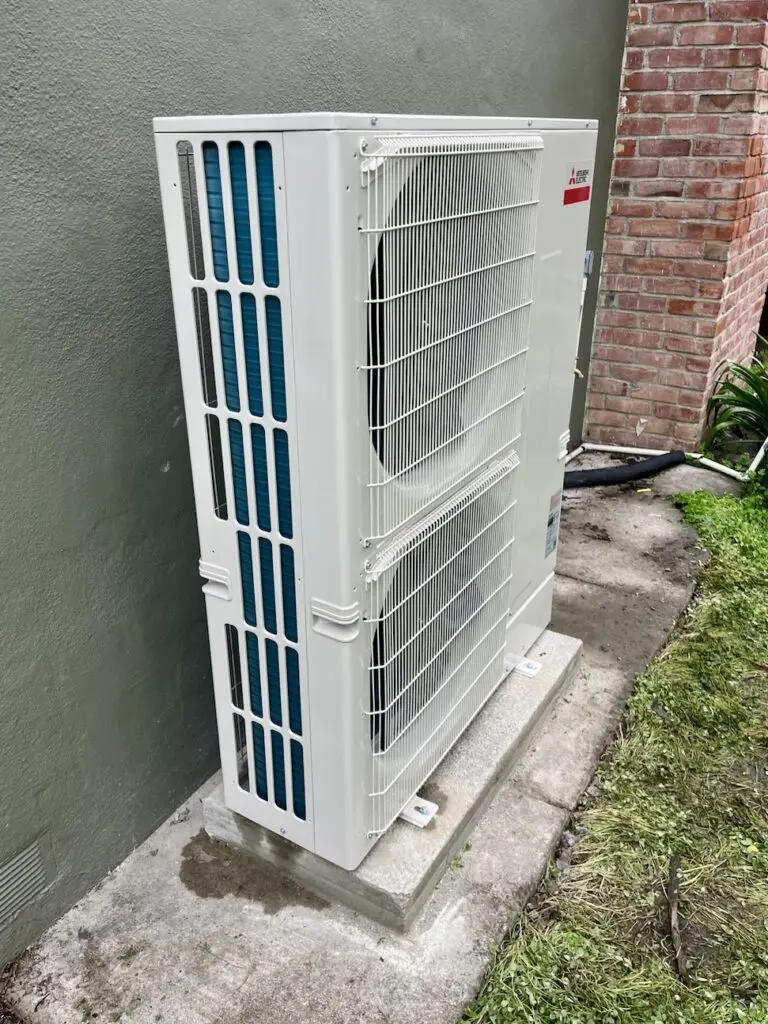 Mitsubishi MXZ-SM36NAM2 ductless mini-split installed by Nur HVAC