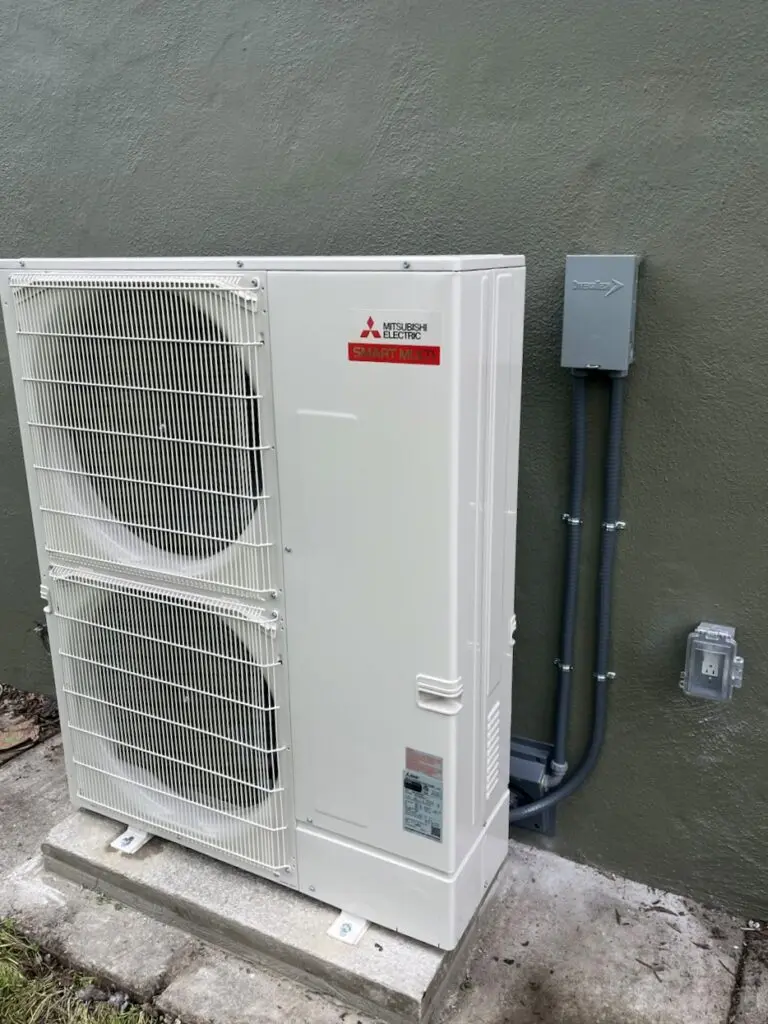 Mitsubishi MXZ-SM36NAM2 mini-split indoor unit installed by Nur HVAC
