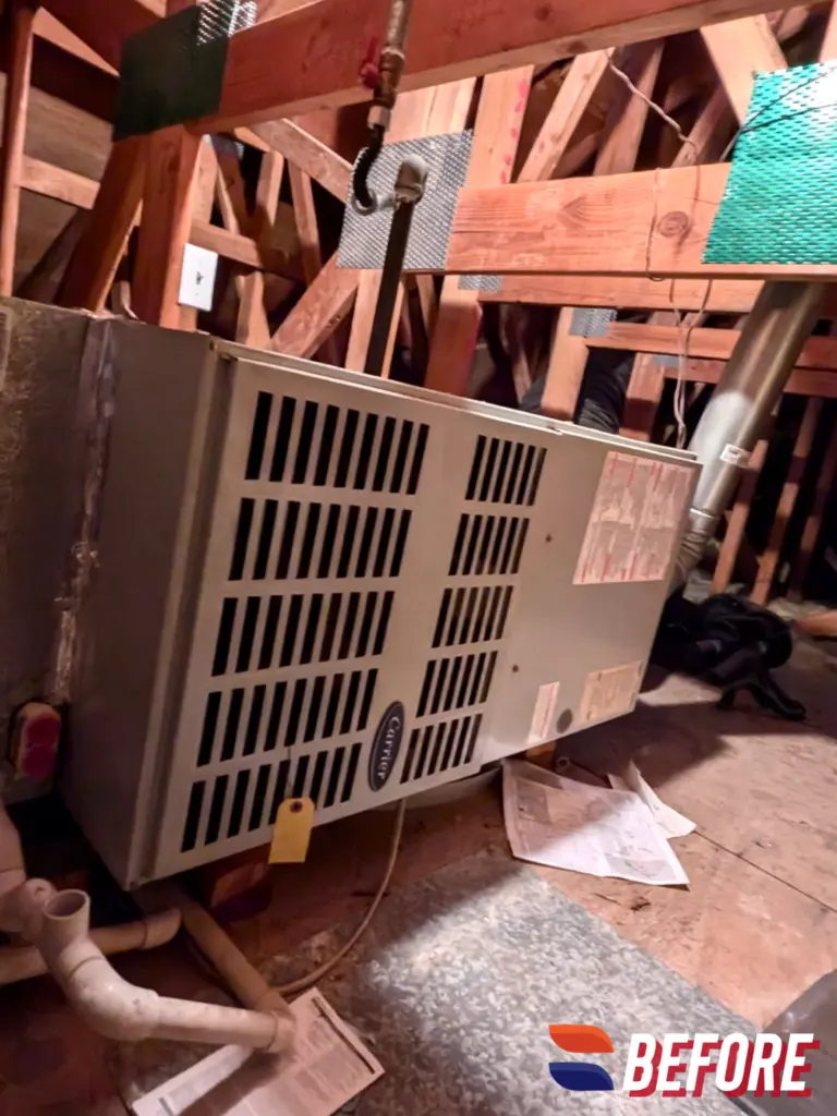 Mitsubishi MXZ-SM60NAM heat pump installation by Nur HVAC