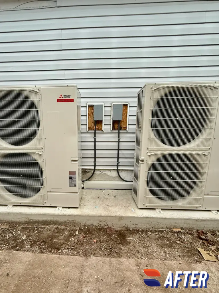 Mitsubishi MXZ-SM48NAM system installed by Nur HVAC