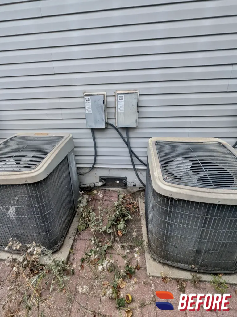 Mitsubishi MXZ-SM48NAM outdoor unit installed by Nur HVAC