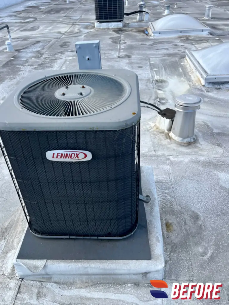 Carrier 38MURAQ48AA3 heat pump condenser installed by Nur HVAC