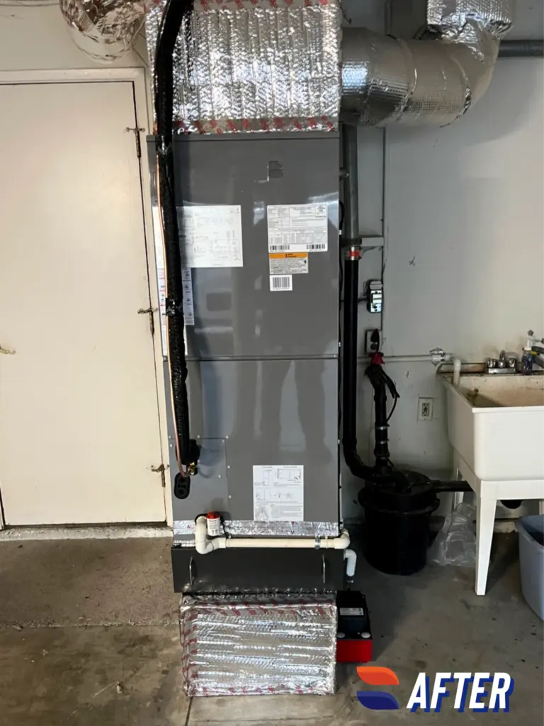 Carrier 38MURAQ48AA3 outdoor heat pump installed by Nur HVAC