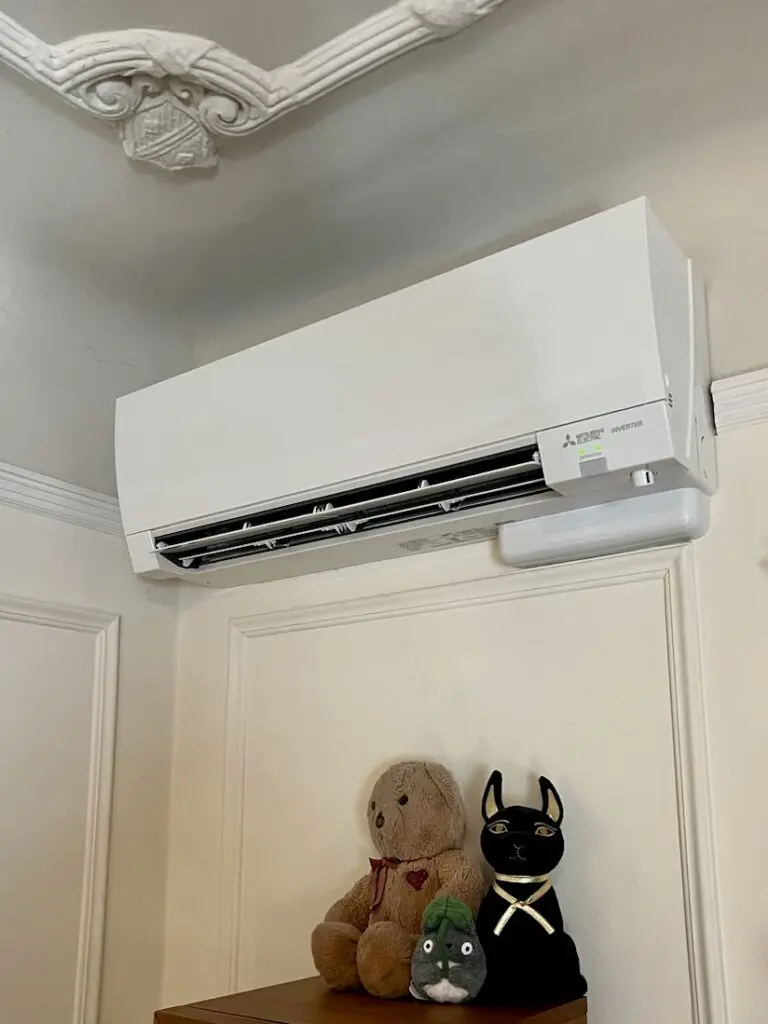 Mitsubishi MXZ-4C36NA multi-zone condenser installed by Nur HVAC in San Francisco, CA