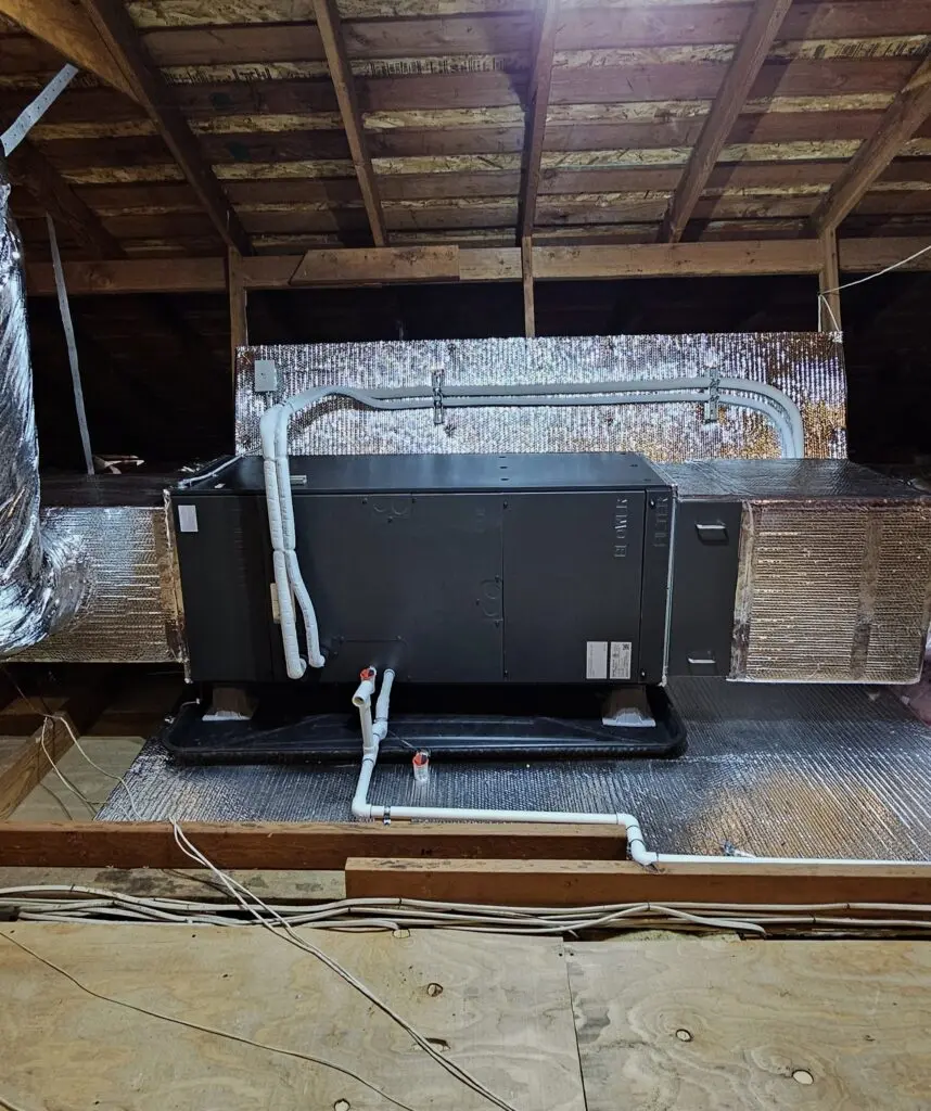 Mitsubishi MXZ-SM60NA heat pump installed by Nur HVAC in Los Altos Hills, CA
