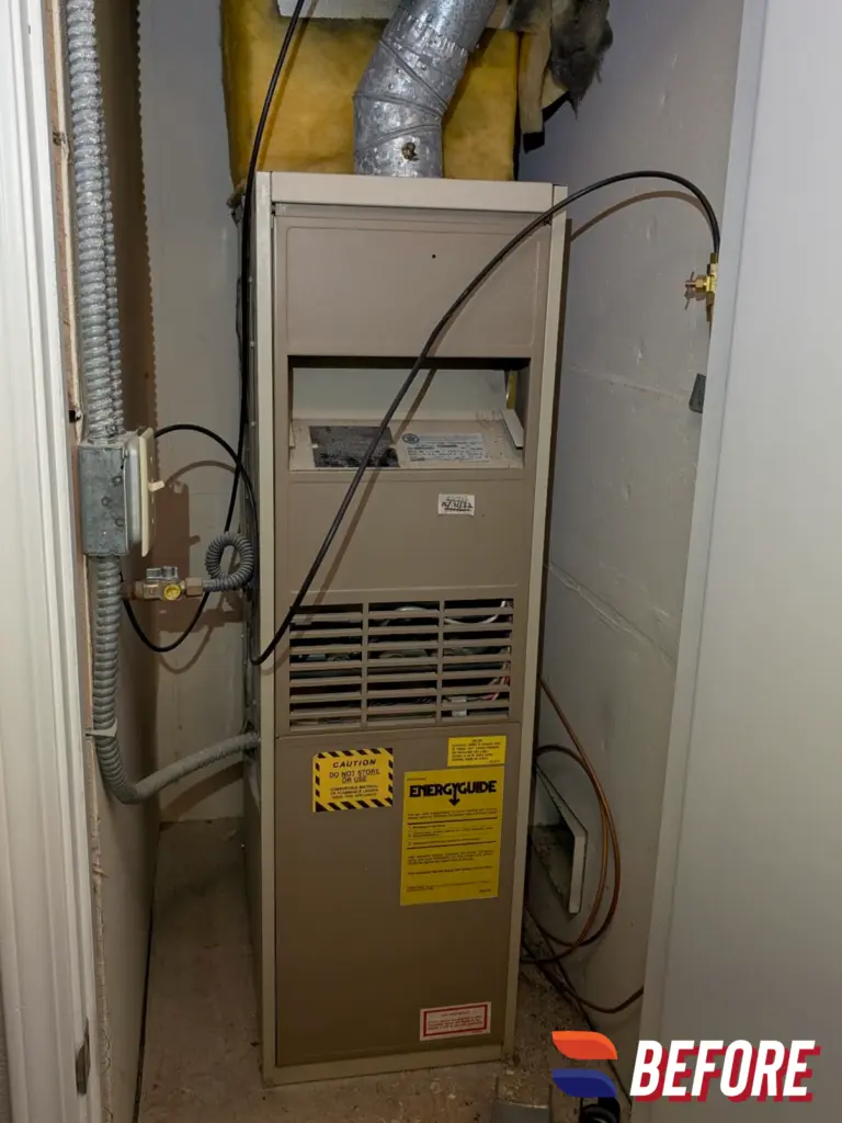 Carrier 58TP1B045V1412 Performance Series furnace installed by Nur HVAC