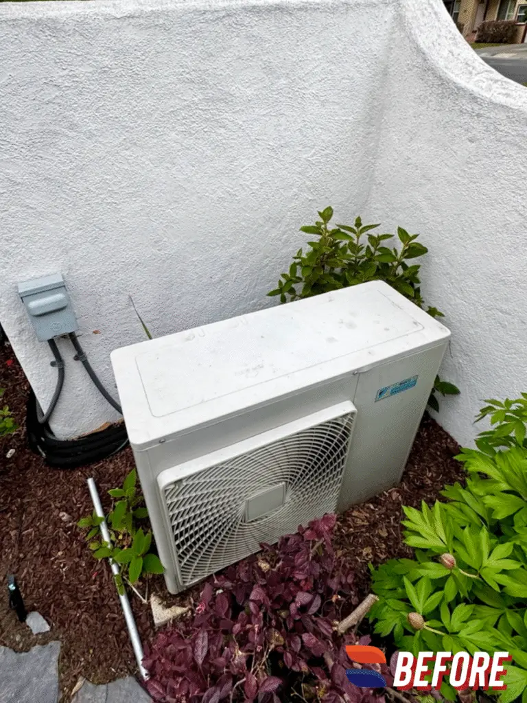 Mitsubishi 2-ton MXZ-3C24NA heat pump installation by Nur HVAC