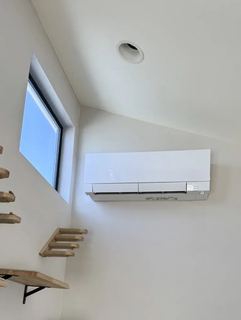 Mitsubishi Electric FS-Series ductless system installed by Nur HVAC