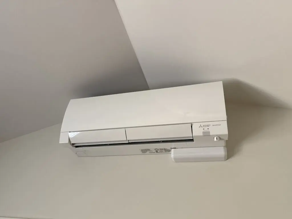 Mitsubishi FS-Series indoor mini split unit installed by Nur HVAC
