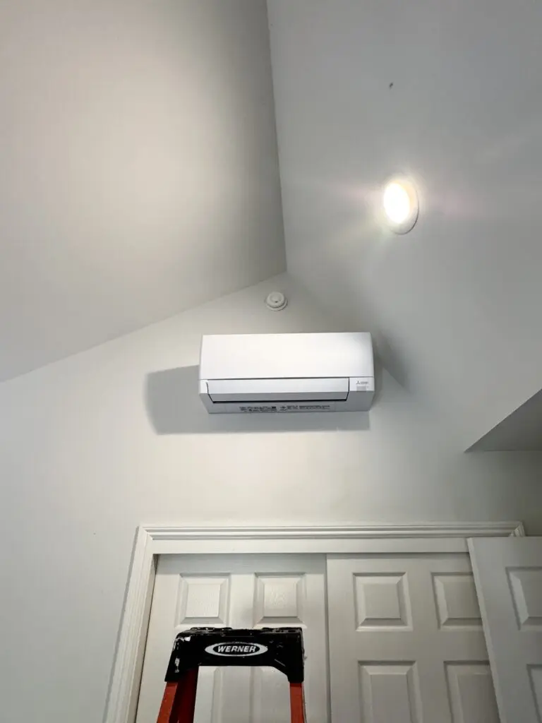 Mitsubishi MXZ-3D24NL heat pump installed by Nur HVAC