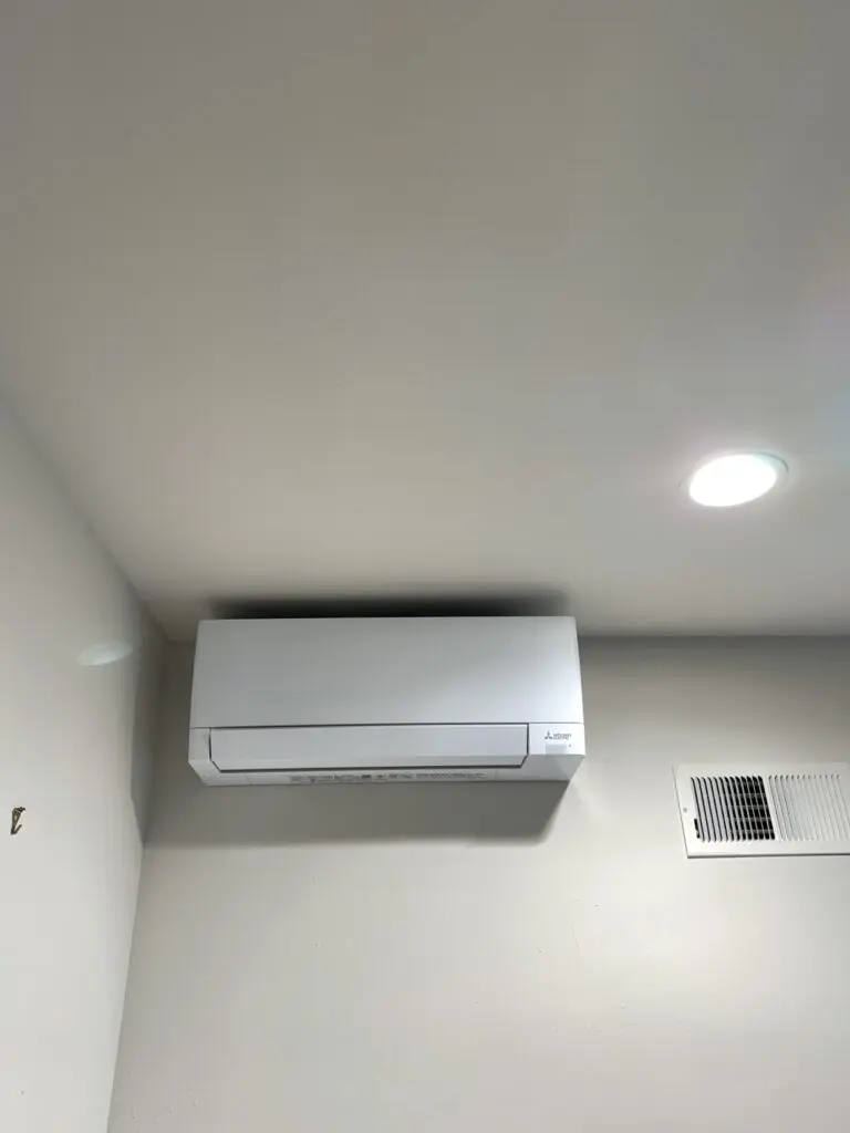 Mitsubishi MSZ-GX06NL wall-mounted unit installed by Nur HVAC