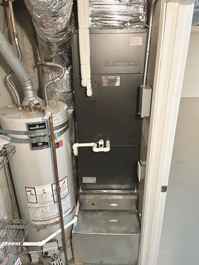 Mitsubishi MXZ-SM48NAM2 heat pump installed by Nur HVAC