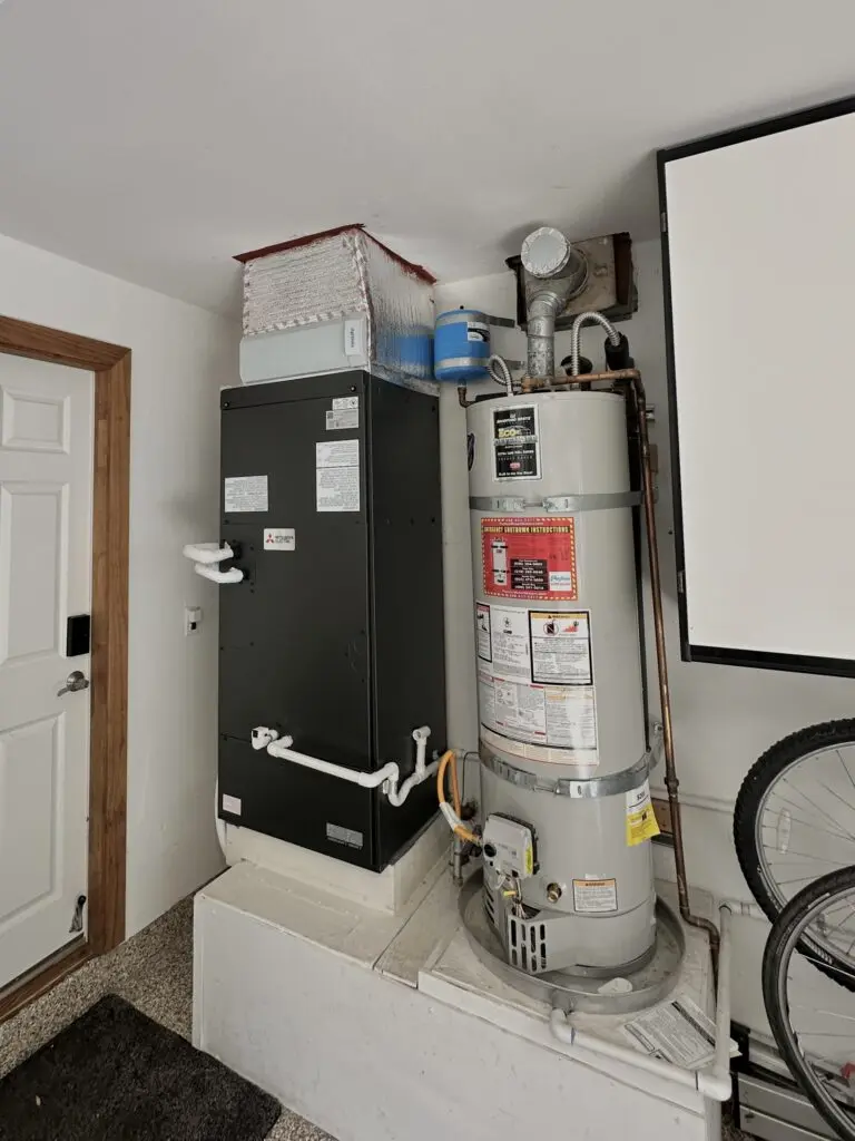 Mitsubishi PUZ-AK36NL heat pump installed by Nur HVAC
