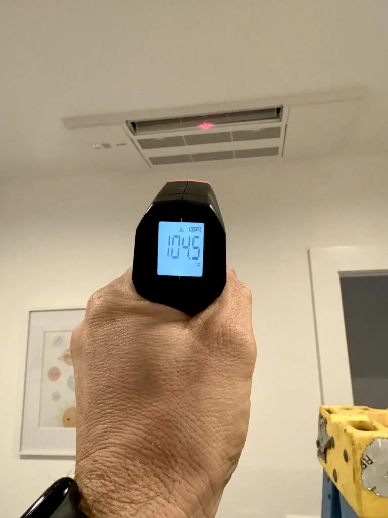 Mitsubishi MXZ-3D24NL ductless heat pump installed by Nur HVAC