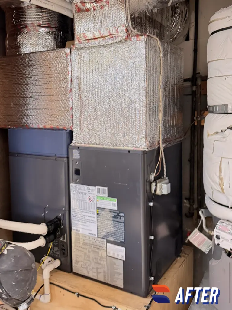 Carrier 45MUHAQ36XX3 air handler installed by Nur HVAC
