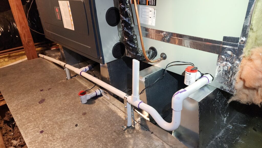 New furnace installed by Nur HVAC in Fremont, CA