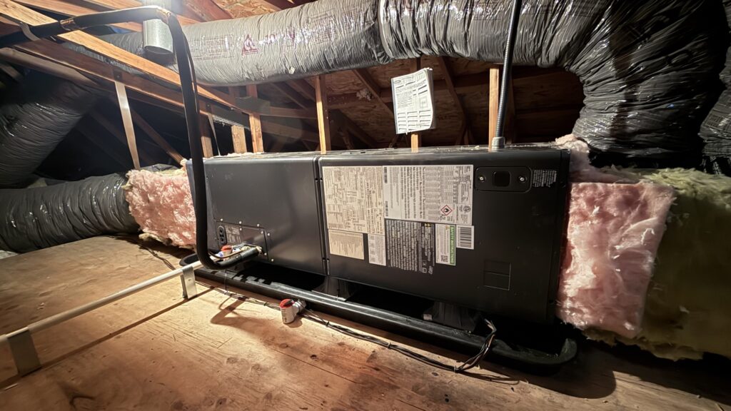 heat pump installation in Cupertino — Nur HVAC (photo 3)