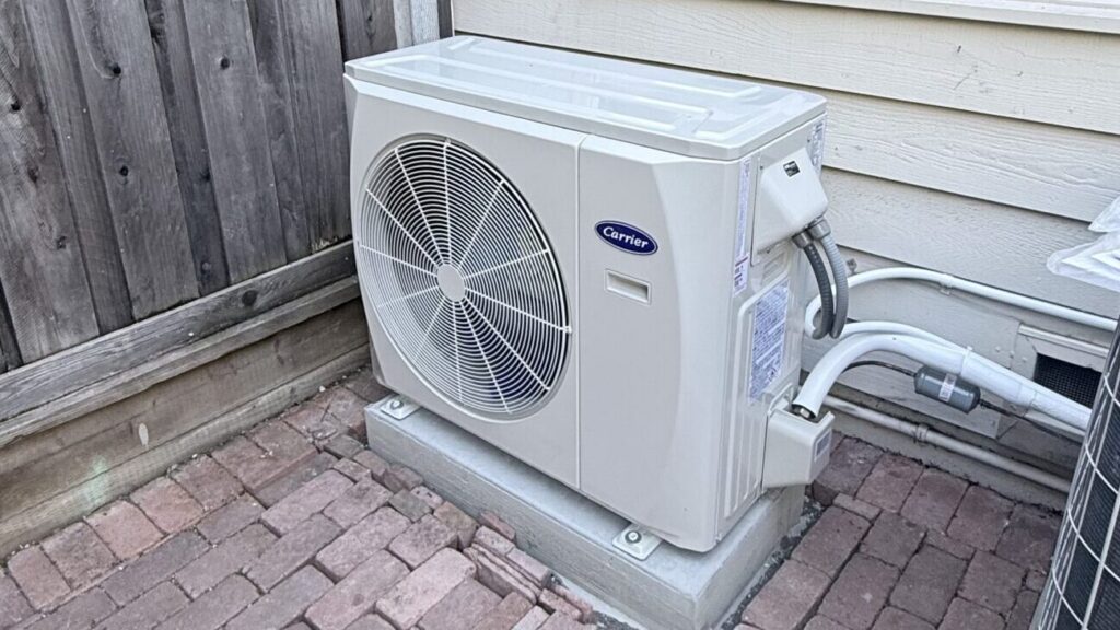 heat pump installation in Cupertino — Nur HVAC (photo 3)