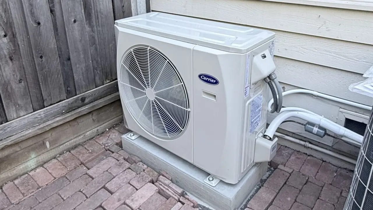 Carrier 2.5 Ton Heat Pump Installation in Cupertino, CA