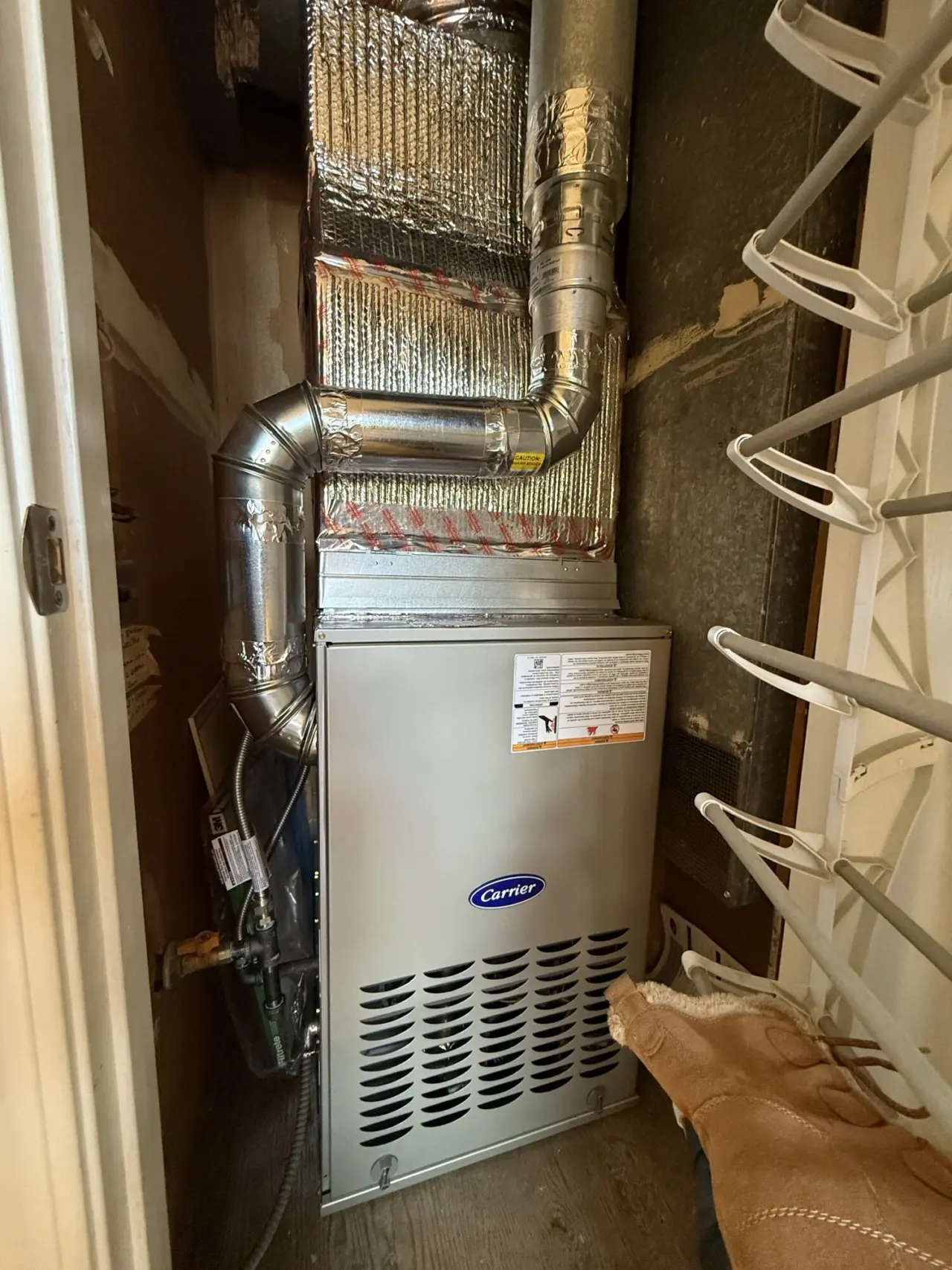 Carrier 80% Furnace Installation in Foster City, CA