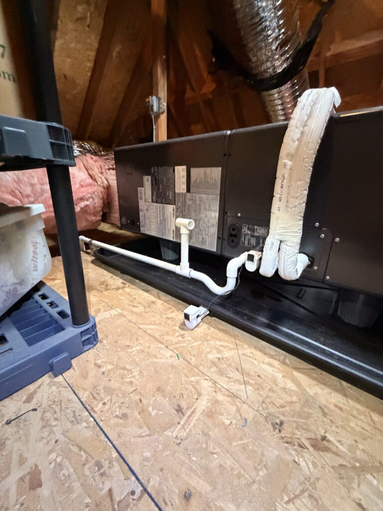 heat pump installation in Emerald Hills — Nur HVAC (photo 3)