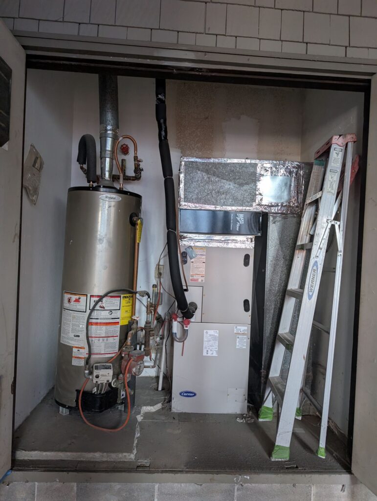 heat pump installation in Menlo Park — Nur HVAC (photo 3)