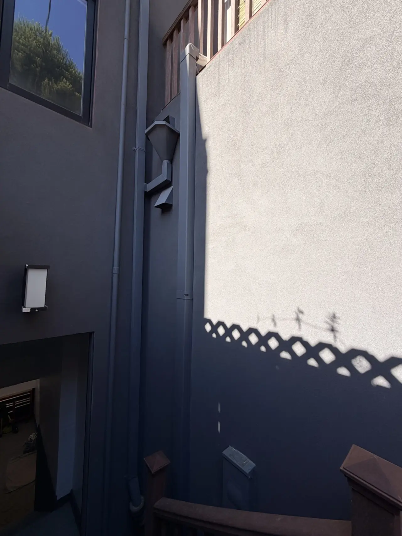 Exterior venting for the new Carrier furnace and heat pump installation in San Francisco