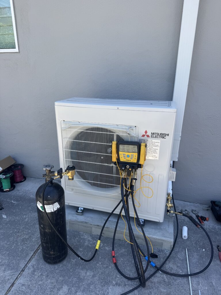 heat pump installation in Santa Clara — Nur HVAC (photo 3)