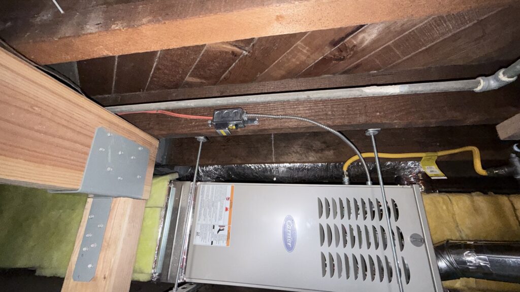 Carrier Furnace Installation in San Mateo