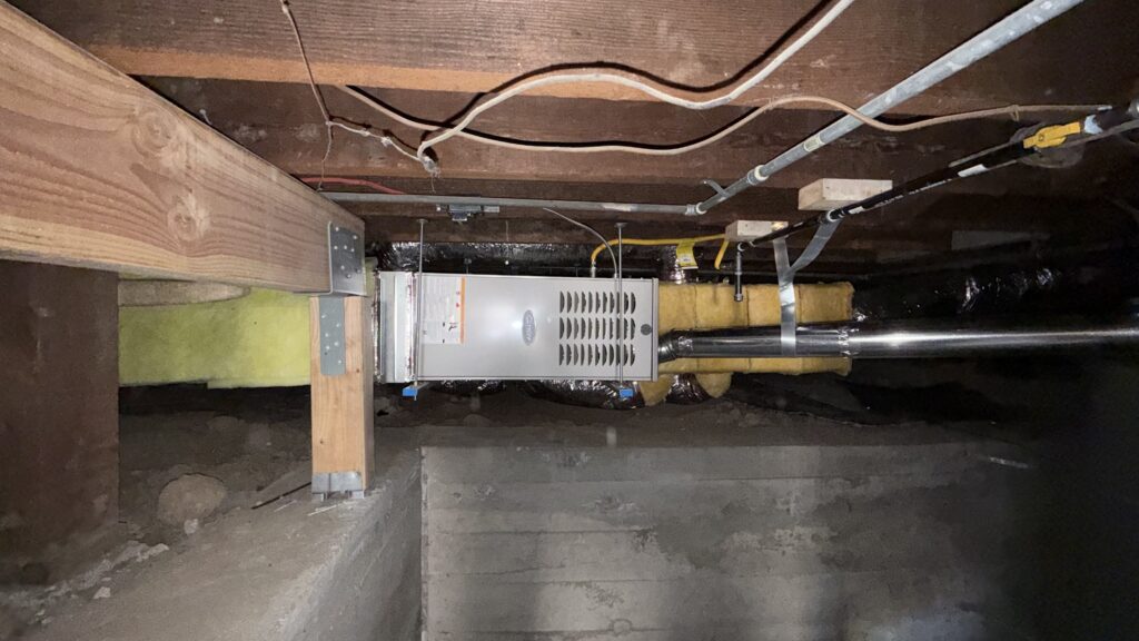 After: Carrier Furnace Installation in San Mateo