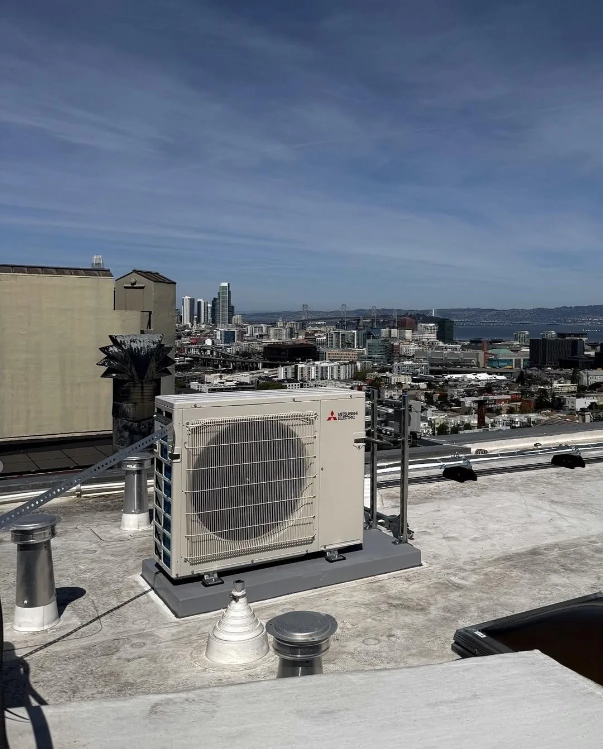 Rooftop Package Unit Installation in San Mateo County